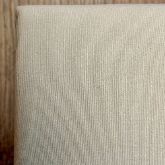 4 Pc. DKNY Queen Beige Tan Cream Sheets Sheet Set Fitted, Flat, 2 Pillowcases - Picture 5 of 5